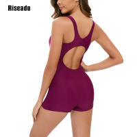 Bañador de una pieza para mujer, traje de baño atlético, traje de baño deportivo para entrenamiento - details 2