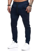 Diseño deportivo a rayas de hip-hop para hombre, pantalones Fiess, otoño e invierno - details 3