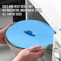Tapa de Olla Walfos de Silicona Tapa de Jet para Cocinar Resistente a Altas Temperaturas Antideslizante para Microondas Uso Doméstico y Cocina Material de Plástico y Silicona - details 1