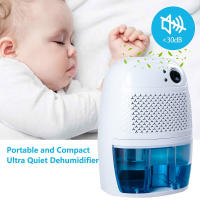 Deshumidificador eléctrico Portátil, Mini Deshumidificadores silenciosos para el Hogar, Salón, Habitación y Oficina, 800ml - details 0