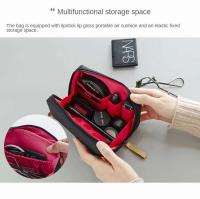Bolsa de cosméticos de estilo coreano para mujer, bolsa de aseo impermeable, organizador de maquillaje, novedad de 2024 - details 15