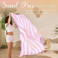 Manta de toalla de playa turca gigante, manta extra grande, manta bohemia, manta extra grande, secado rápido, suave, fina, sin arena, compacta, grande, sin arena, resistente a la arena, mujeres, hombres, adultos, regalo - details 3