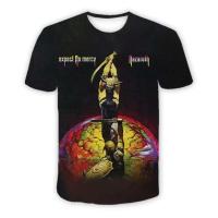 Camiseta con estampado 3D de Nazareth Band para hombre y mujer, camiseta de manga corta con movimiento Haruku Hip Hop, secado rápido y transpirable - details 2