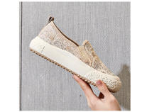 Nueva Plataforma de Verano 2024 Zapatos de Pescador Casual para Mujer en Cuero Único - details 19