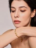 Pulsera Haute Sense Ligera de Lujo Joyería de Mano Delicada Mujeres - details 6