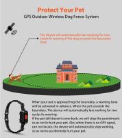 GPS para Perros Valla Inalámbrica Collar Sistema Antifuga Tecnología de Chip GPS de Última Generación Impermeable IPX7 Para Perros Medianos y Grandes Radio hasta 1000m - details 2