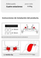Almohada cervical para coche de 3 ejes |   Ganchos Dobles + Memoria Ortopédica |   Soporte Lumbar Ajustable |   Diseño Lateral para Dormir |   Universal para todos los coches |   Miravia España" - details 28