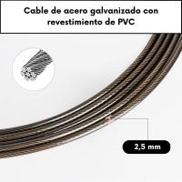 Comba de Crossfit Profesional de Aluminio, Comba de Fitness with Rodamientos y Mango Antideslizante, Cuerda de Saltar, Boxeo - details 4
