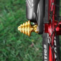 Tuerca de buje de bicicleta de liberación rápida, colorida, M5, aleación de aluminio, tornillo de eje trasero, antioxidante, accesorios de bicicleta de alta resistencia, MTB - details 7