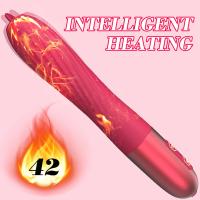 Vibrador Potente Estimulador de Punto G y Clítoris Calentador de Vagina - details 0