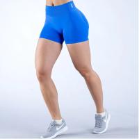 Pantalones cortos de yoga de cintura alta de verano, pantalones deportivos para correr a la moda y sexys, mallas de yoga de color sólido - details 1