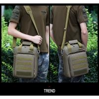 Glovento - Bandolera Táctica Camuflada Impermeable, Urbana Profesional para Portátil y Viaje - details 13