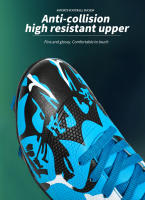 Zapatos de fútbol de marca para hombre, zapatillas de fútbol antideslizantes para exteriores para niños, zapatillas de entrenamiento transpirables, zapatillas de fútbol sala para césped - details 11