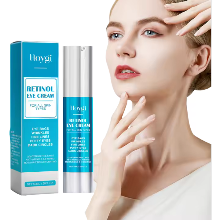 Crema Ligering para Ojos Hoygi 50ml Reafirmante, Iluminador, Anti-hinchazón, Hidratante - 1