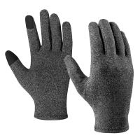 Guantes de cobre de compresión para artritis, guantes de cobre sin dedos para escritura por computadora y trabajo diario, alivio del dolor de manos y soporte - details 34