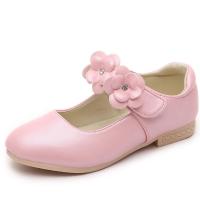 Zapatos de boda para niños Zapatos planos de cuero dorado, rosa y blanco con lazos para niñas, tallas 26-36 CSH791 - details 6