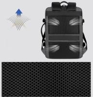 Mochila de viaje clásica para hombre, morral de negocios expandible con USB, bolsa de gran capacidad para ordenador portátil, im - details 26