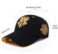 Gorra de Béisbol Bordada Totem Gorra de Sol Ajustable con Luz de Fuego para Hombres y Mujeres - details 1