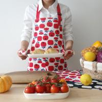 Delantal de trabajo, delantales ajustables de Chef y camarero con bolsillos, delantales de cocina estampados, delantal de cocina de algodón sin mangas, Picnic - details 3