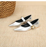 Nuevo Xiaoxiangfeng, hebilla de una palabra, tacón único puntiagudo, zapatos individuales, zapatos Lizhen - details 32
