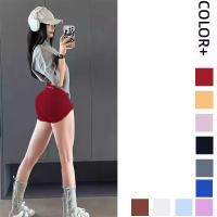pantalones cortos clásicos de verano para mujer, pantalones cortos deportivos de yoga para correr, gimnasio, transpirables, cómodos, de cintura alta, sin costuras, pantalones cortos de yoga de secado rápido - details 2