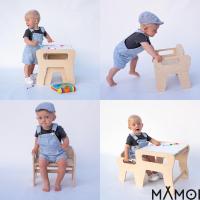 Muebles de moda para la habitación de los niños: mesa con sillas para niños - Juego de asientos de escritorio - details 3