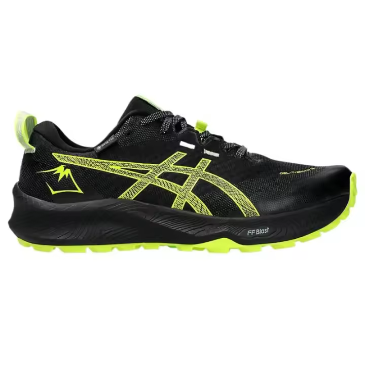 ZAPATOS DE TRAIL RUNNING Leten GEL-TRABUCO 12 GTX PARA HOMBRE EN NEGRO/AMARILLO SEGURIDAD - 1