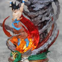Figuras de acción de Pvc coleccionables, juguetes coleccionables de 25cm, Spirit Bomb, Sou Goku, estatua de Super Saiya, regalo - details 8