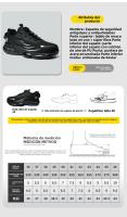 Zapatos de Seguridad para Trabajo Tejidos Voladores con Botón Resistentes al Desgaste, Cómodos, Ligeros y Transpirables para Hombres - details 12