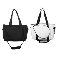 Tennis Shoulder Bag with Removable Shoulder Strap Tennis Tote Bag for Travel Squash Racquets Tennis Racket Fitness Equipment