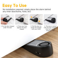 Alarma de Puerta Portátil Mini Elecpow 130dB Protección de Seguridad para Viajes al Aire Libre Alarma de Defensa Personal para Mujeres Hecha en China - details 4