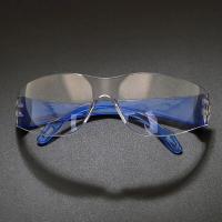 Niños de seguridad transparentes, protección UV antiarañazos, resistentes a impactos, gafas de protección ocular para laboratorio de trabajo - details 6