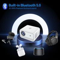 Proyector inteligente 1080P 300ANSI WIFI 2.4G + sistema Android 5G, cine en casa inteligente - details 5