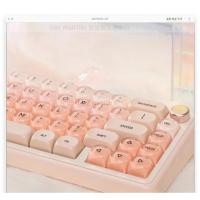 Set de Teclas de Fundación 130 Personalizadas PBT+PC, Perfil Redondo MO, Acabado Mate en Polvo, Resistente y Anti-desgaste, Compatible con Perfiles MO Estándar - details 6