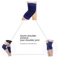 1Pair Sports Knee Brace Support Elastic Leg Compression Sleeve for Basketball Volleyball Running Walking Joint Pain Recovery - details 6