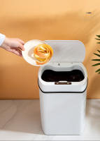 Cubo de basura con sensor automático para cocina y hogar, cubo de basura inteligente para baño, Herramientas de limpieza - details 7