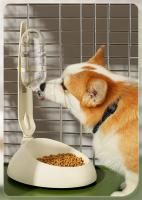 Botellas dispensadoras de agua para perros y mascotas, comedero Universal, productos para cachorros, cuencos elevables - details 6