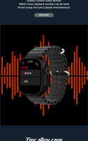 2025 Nuevo H16 ultra Smartwatch 1GB Memoria Chat GPT Bluetooth Llamada Asistente de voz NFC Brújula Detección de frecuencia cardíaca Modo deportivo Recordatorio de mensajes de teléfono Smartwatch - details 6