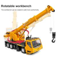 Juguetes de Control remoto para niños, transportador de aleación, elevador, ingeniería de construcción, simulación de grúa, modelo de camión, coche, juguetes para niños - details 4