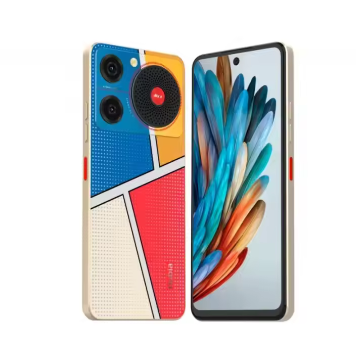 ZTE Nubia Music Pop Art 4+128GB Smartphone Pantalla HD+ de 6,6", 90Hz, Cámara Trasera 50MP, Cámara Frontal 5MP, Batería 5000mAh, Carga Rápida 22,5W, Dual SIM, Android 13. - 1