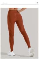Mallas deportivas sin costuras para mujer, Leggings de cintura alta con realce, ropa de Yoga, gimnasio, correr, secado rápido - details 1