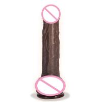Leten-juguetes sexuales realistas de empuje de silicona para mujeres, consolador telescópico con calefacción vibratoria grande, vibrador con ventosa - details 3