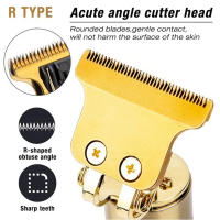 Hine-cortadora de pelo eléctrica para hombre, afeitadora recargable por USB, recortadora de barba, afeitado de corte de pelo - details 2