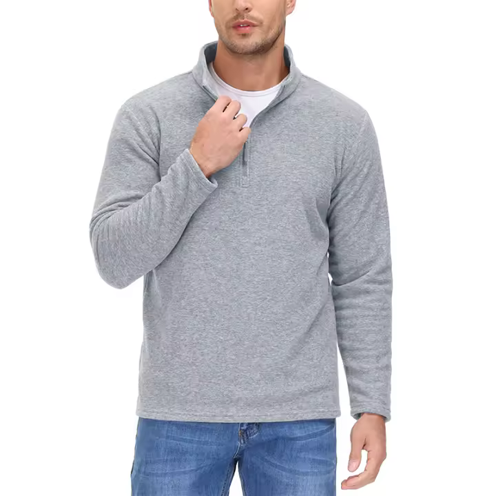 MAGCOMSEN-Jersey ligero de lana para hombre, sudadera de entrenamiento para correr - 1