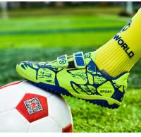 Botas de fútbol profesionales TF/FG para niños, zapatos de fútbol rápidos antideslizantes para interiores, botines de fútbol ultraligeros para niños - details 35