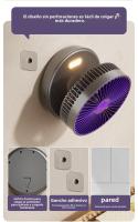 Nuevo ventilador luminoso plegable multifunción de escritorio USB silencioso mini ventilador pequeño cuatro en uno ventilador de circulación de aire - details 13