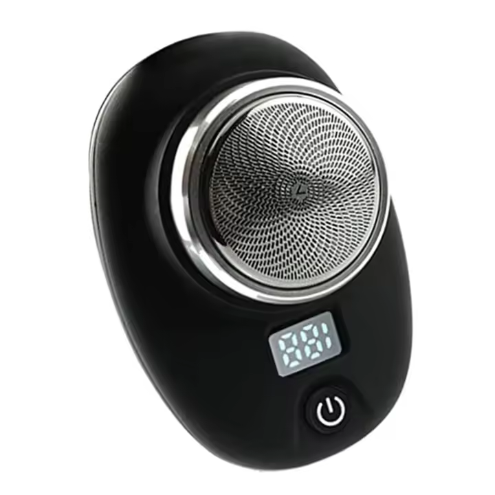 Afeitadora Eléctrica Portátil Eficiente, Cuchillo Grueso, Impermeable Herramienta de Barbería para Hacer Pelo y Limpiar la Cara - 1