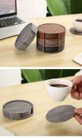 Cubierta de Cuero de Madera Mantel Personal, Taza de Té y Café, Cojín, Bar en Casa, No Tacto - details 7