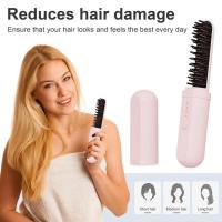 Portátil Sin Cable Ajustable para Tres Temperaturas Iónica para Alisar el Cabello - details 5