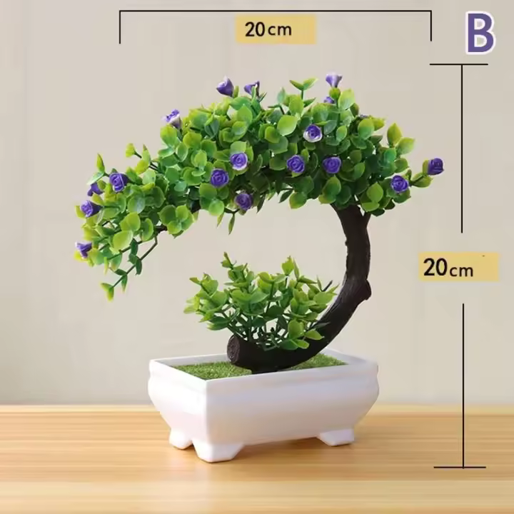 plantas artificiales, árboles bonsái de imitación, reuniones familiares ETA, jardines, adornos de Año Nuevo, regalos del Día de la Madre - 1
